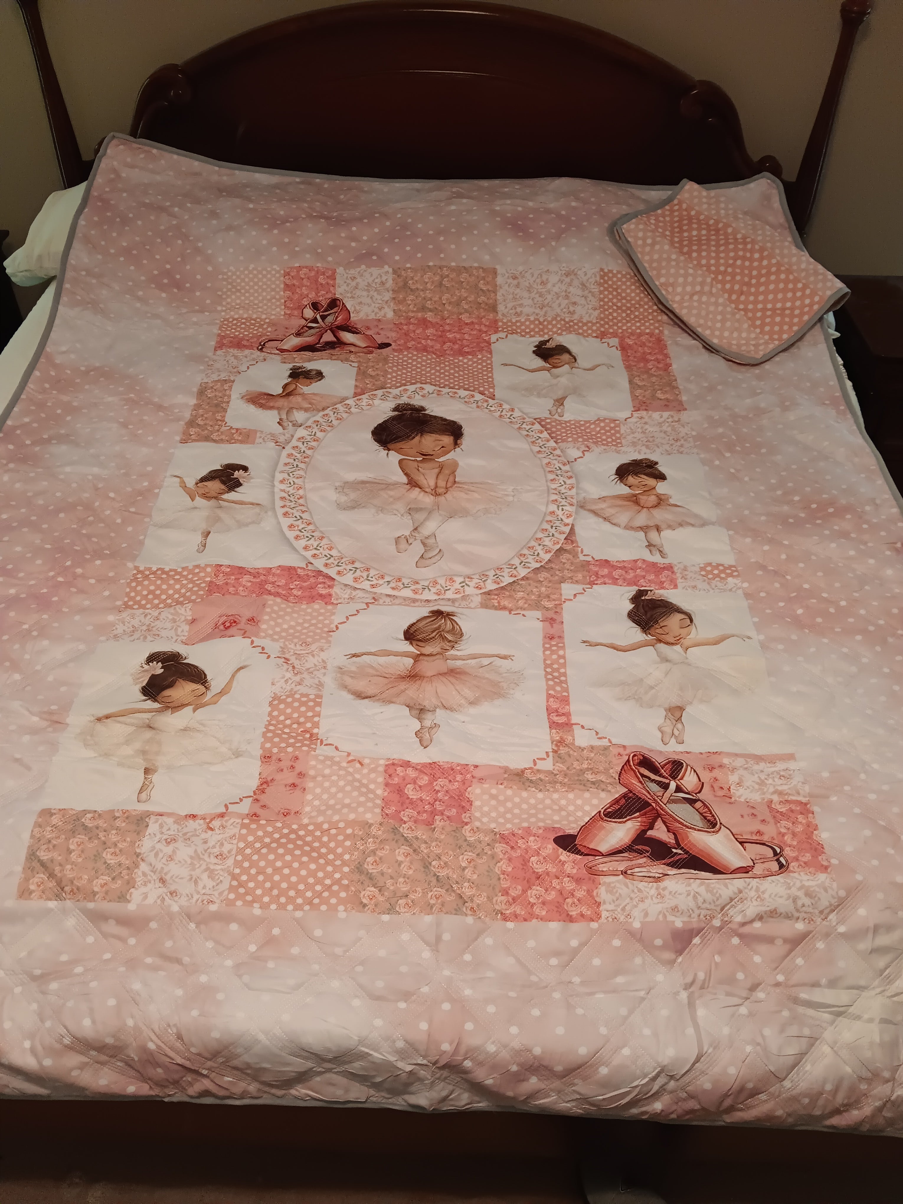 Ballerina -Twin Size 2 piece Quilt