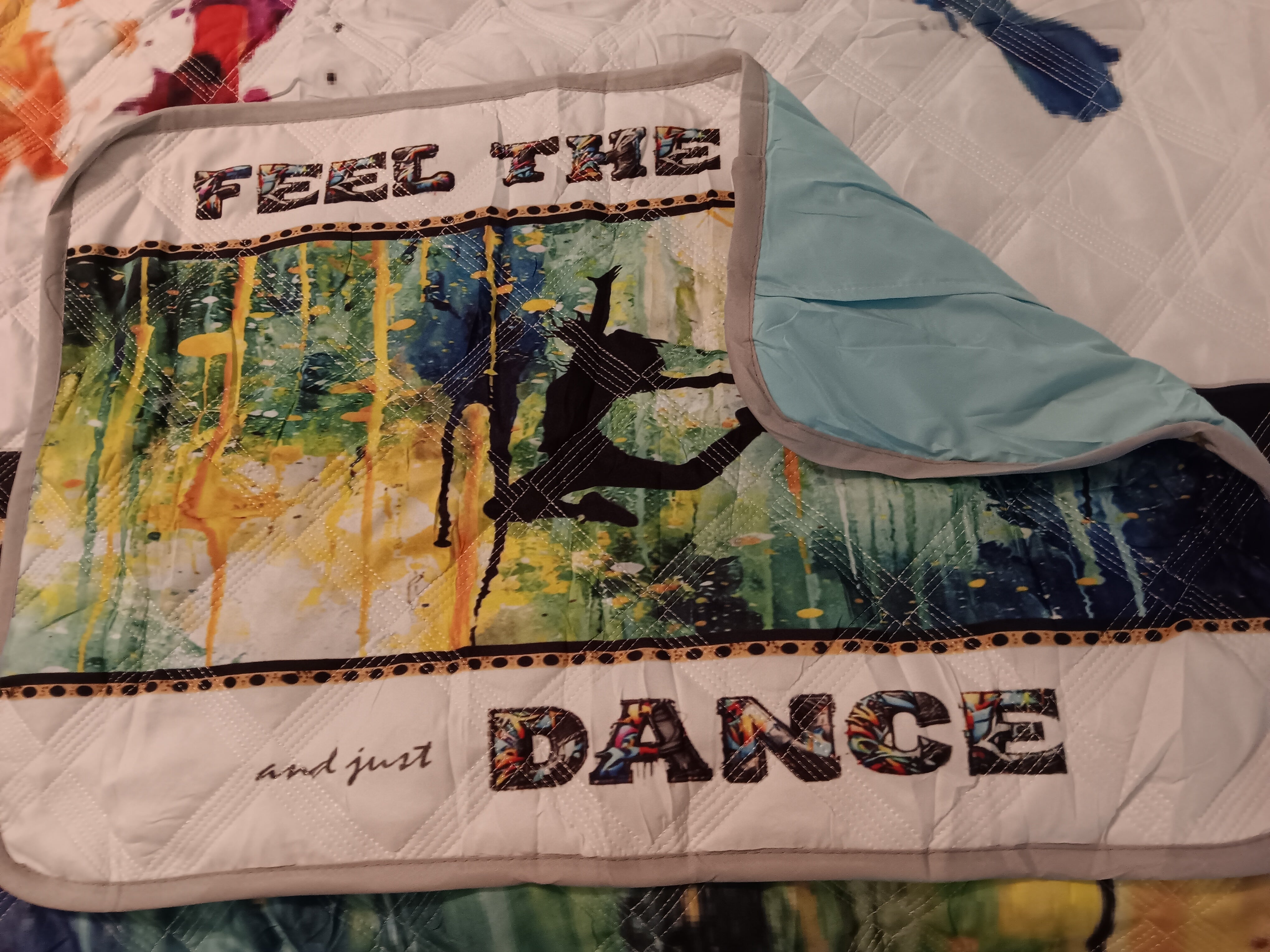 Dance Party Quilt-Full Size 3 Piece Set