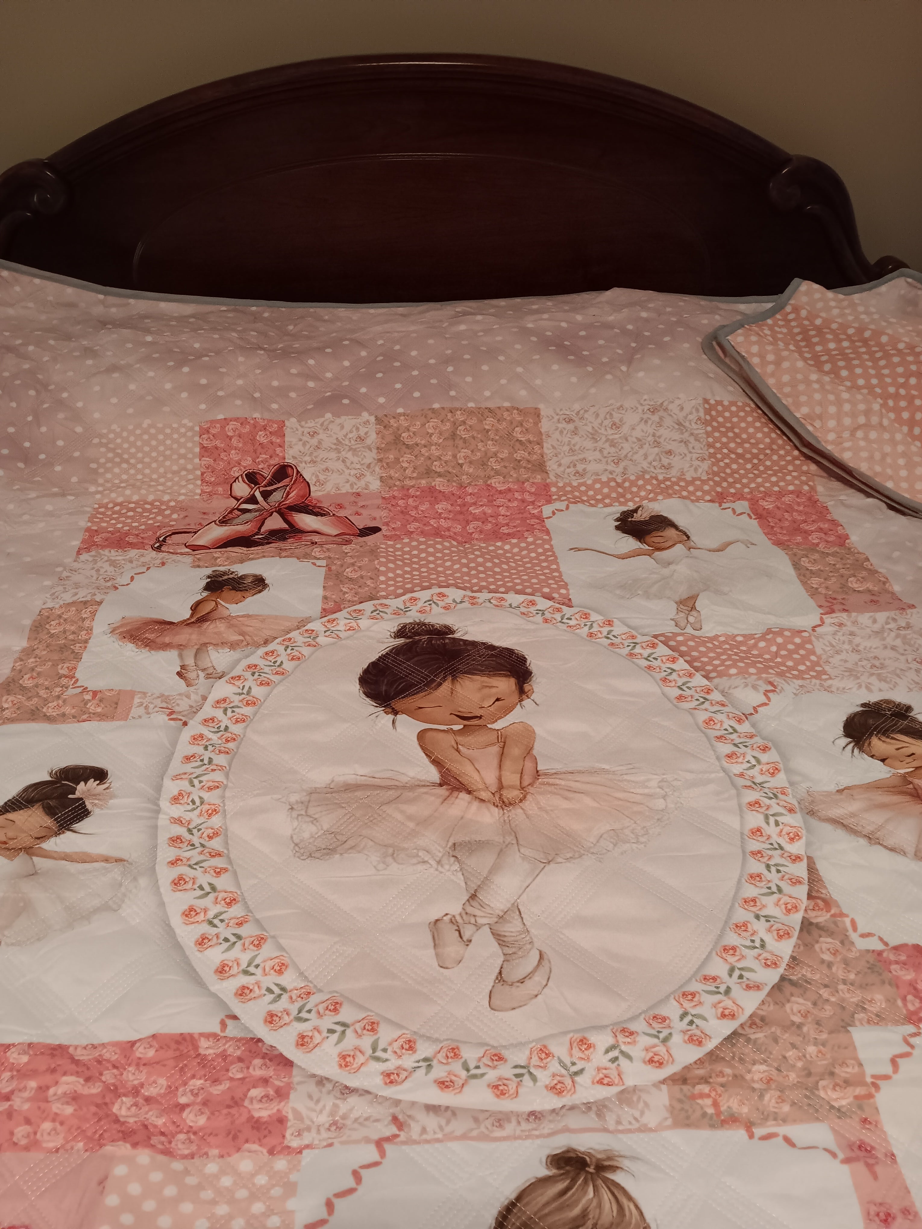 Ballerina -Twin Size 2 piece Quilt