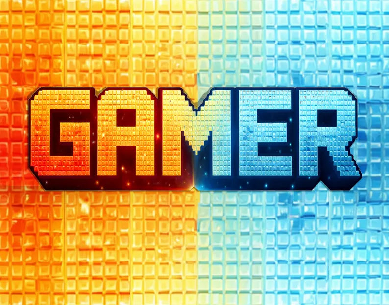 Gamer Quilt-Full Size 3 piece set