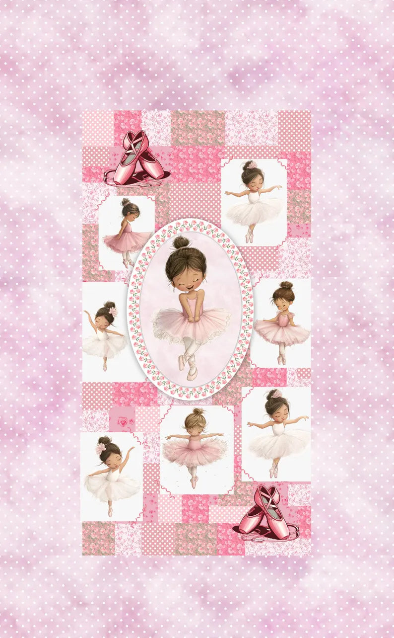 Ballerina -Twin Size 2 piece Quilt