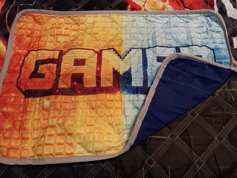 Gamer Quilt-Full Size 3 piece set